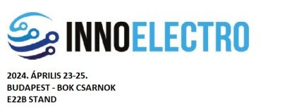 InnoElectro kiállítás 2024 április 23-25
